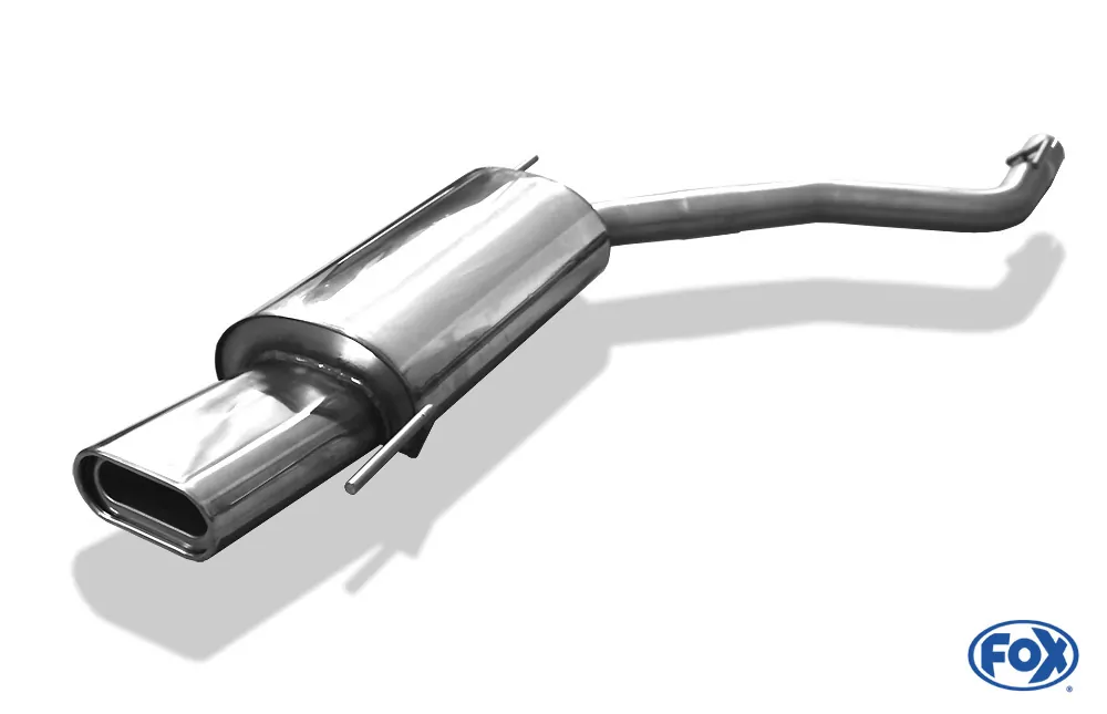 VW T4 - Frontantrieb - Bus/ Transporter/ Multivan/ Caravelle  Endschalldämpfer - 160x80 Typ 53