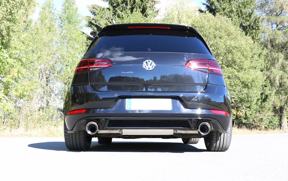 VW Golf VII - 2,0l GTI Facelift + TCR  Endschalldämpfer rechts/links - 1x100 Typ 25 echts/links