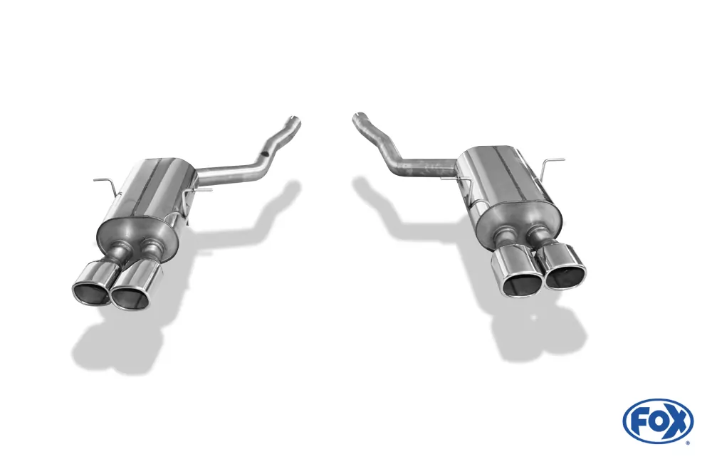 BMW E31 850i  Endschalldämpfer rechts/links - 2x93x79 Typ 70 rechts/links