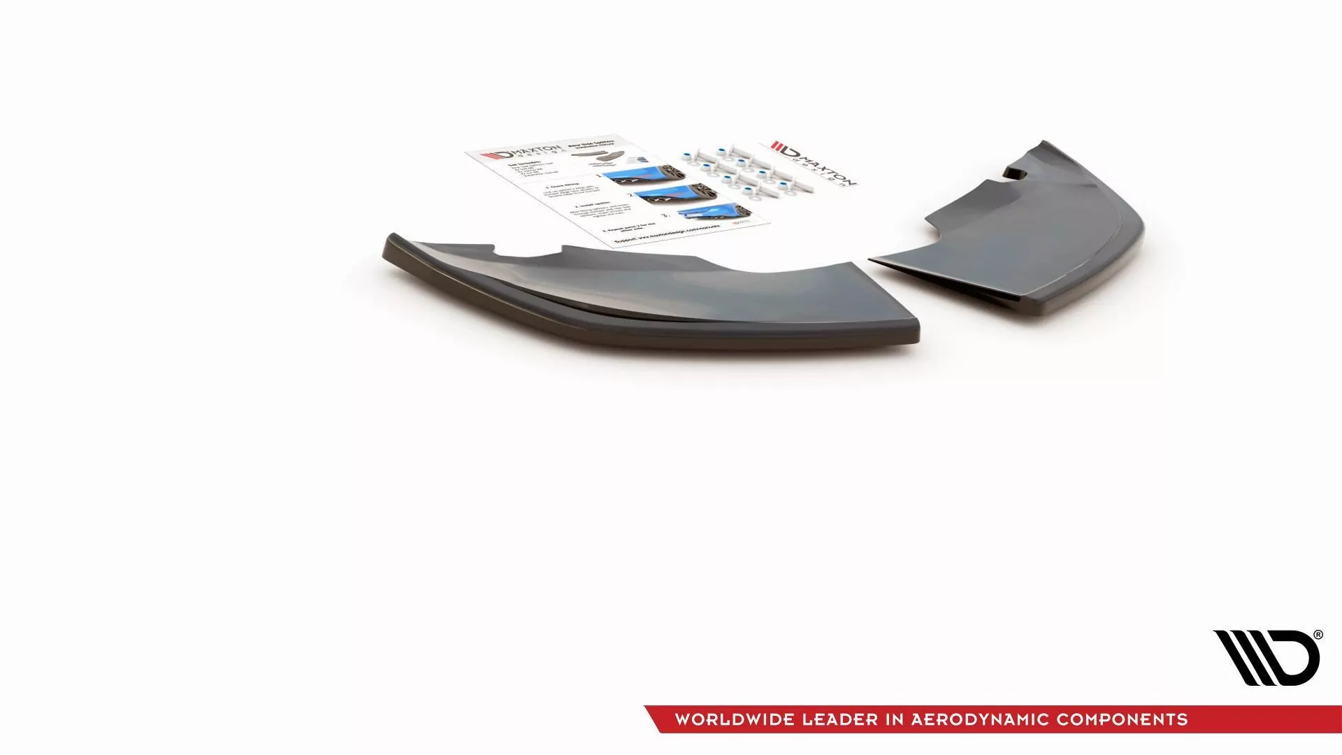 Heck Ansatz Flaps Diffusor Passend Für Skoda Kamiq Schwarz Hochglanz