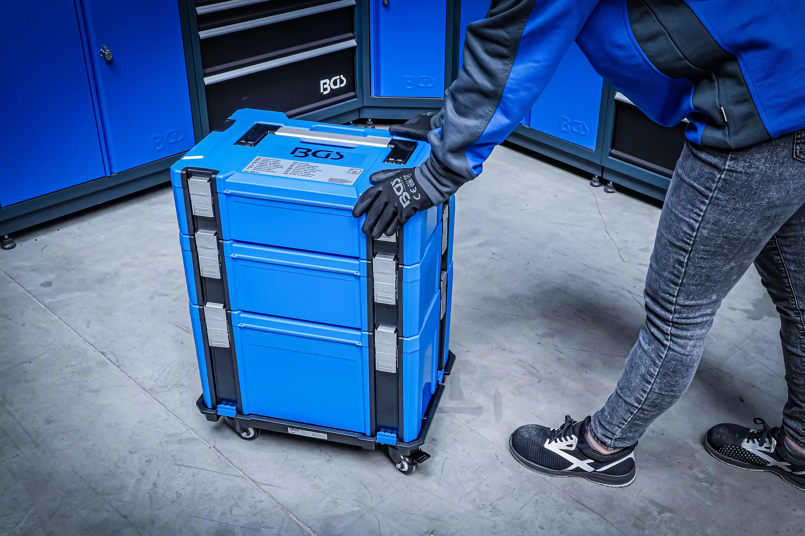 Systemkoffer-Rollbrett | für Systemkoffer