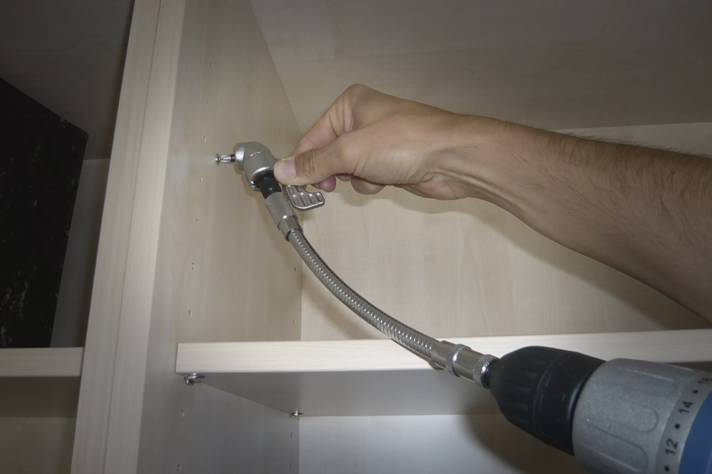 Flexible Winkelschrauber-Verlängerung | 6,3 mm (1/4") | 310 mm