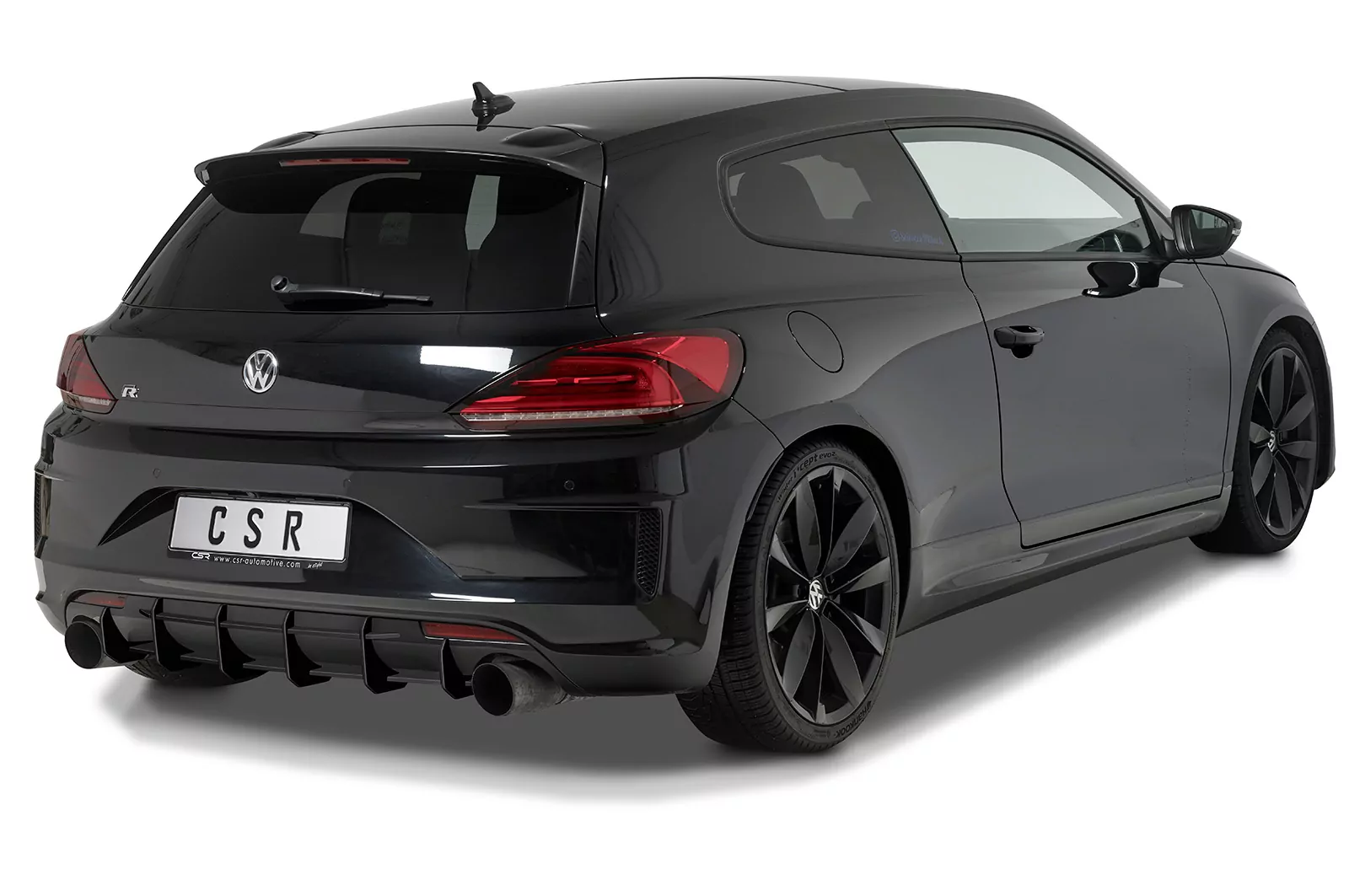 Racing Diffusor / Heckansatz für VW Scirocco 3 R HA319