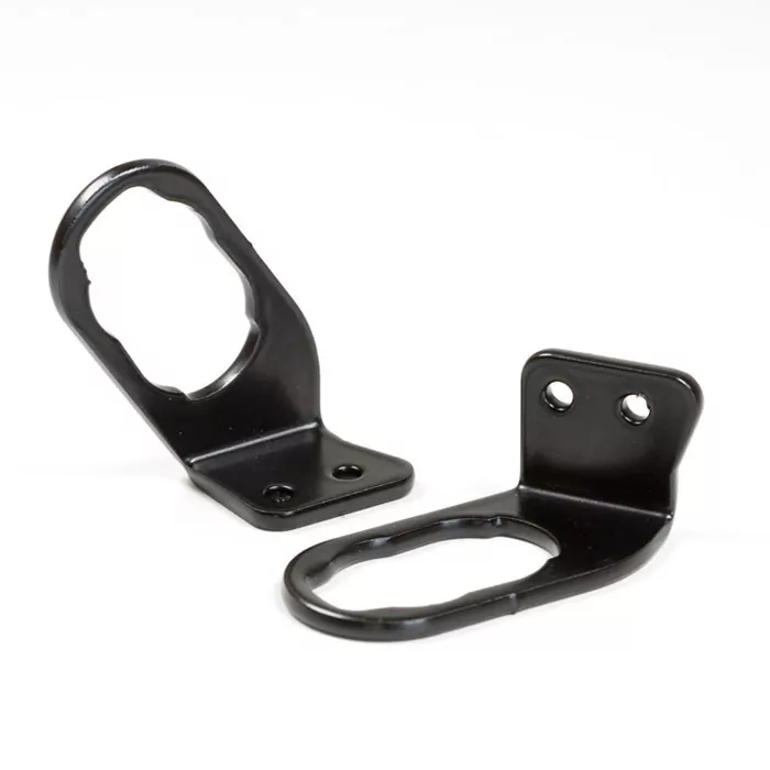 Haltewinkel | Kawasaki -19 | schwarz  Verwendung von Originalblinker