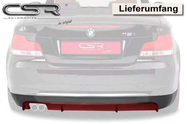 Heckansatz für BMW E82 E88 1er HA076