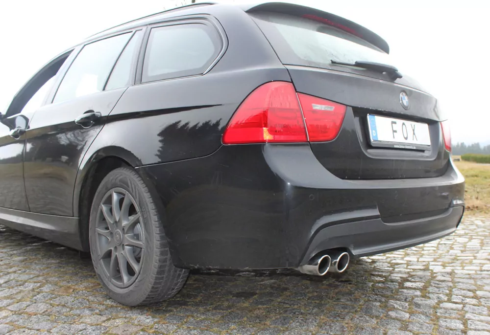 BMW E90/91/92 - 320d  Endschalldämpfer - 2x76 Typ 17