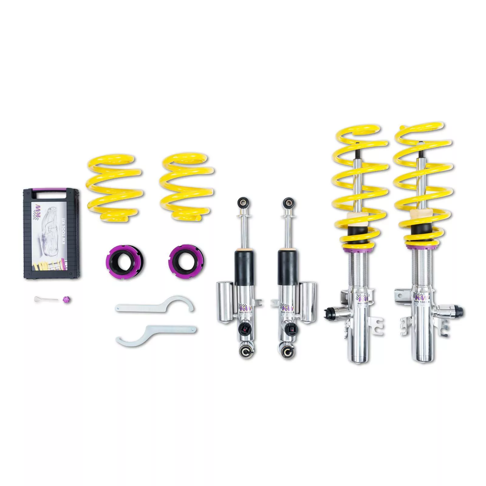 KW DDC - Plug & Play Gewindefahrwerk inox VW TRANSPORTER T6 Kasten (SG_) 04/2015-