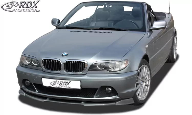 RDX Frontspoiler VARIO-X für BMW 3er E46 Coupe / Cabrio 2003+ Frontlippe Front Ansatz Vorne Spoilerlippe
