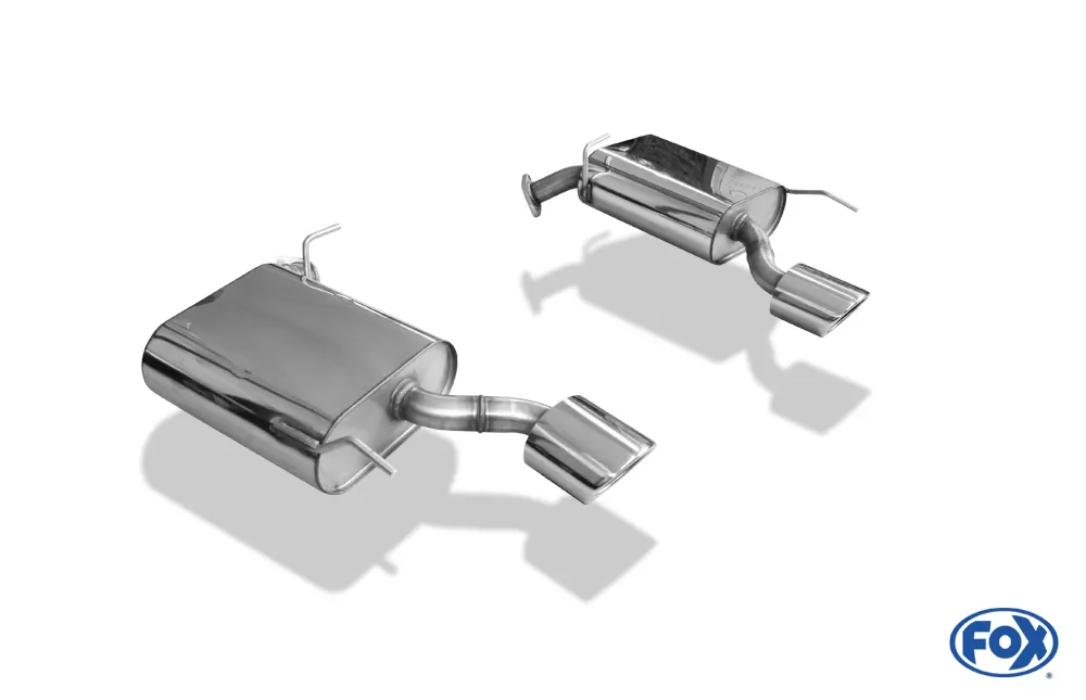 Chevrolet Captiva KLAC  Endschalldämpfer rechts/links - 115x85 Typ 33 rechts/links