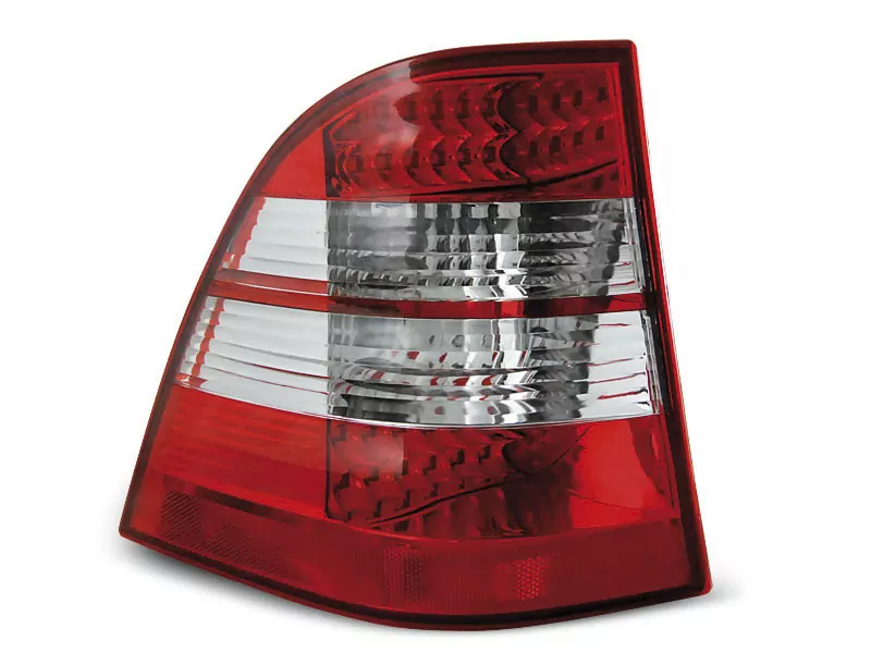 Led Tail Lights Red White Fits Mercedes W163 Ml M-klasa 03.98-05