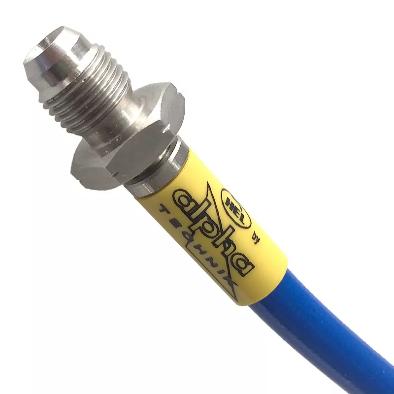 HEL Stahlflexleitung vorne und hinten Verlegeart OEM für Yamaha Niken 2018 - 2020 Edelstahl