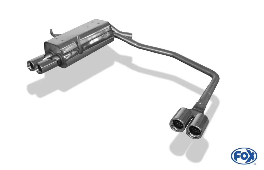 BMW E36 316/ 318/ 320/ 323/ 325/ 328  Endschalldämpfer Ausgang rechts/links - 2x76 Typ 13 rechts/links