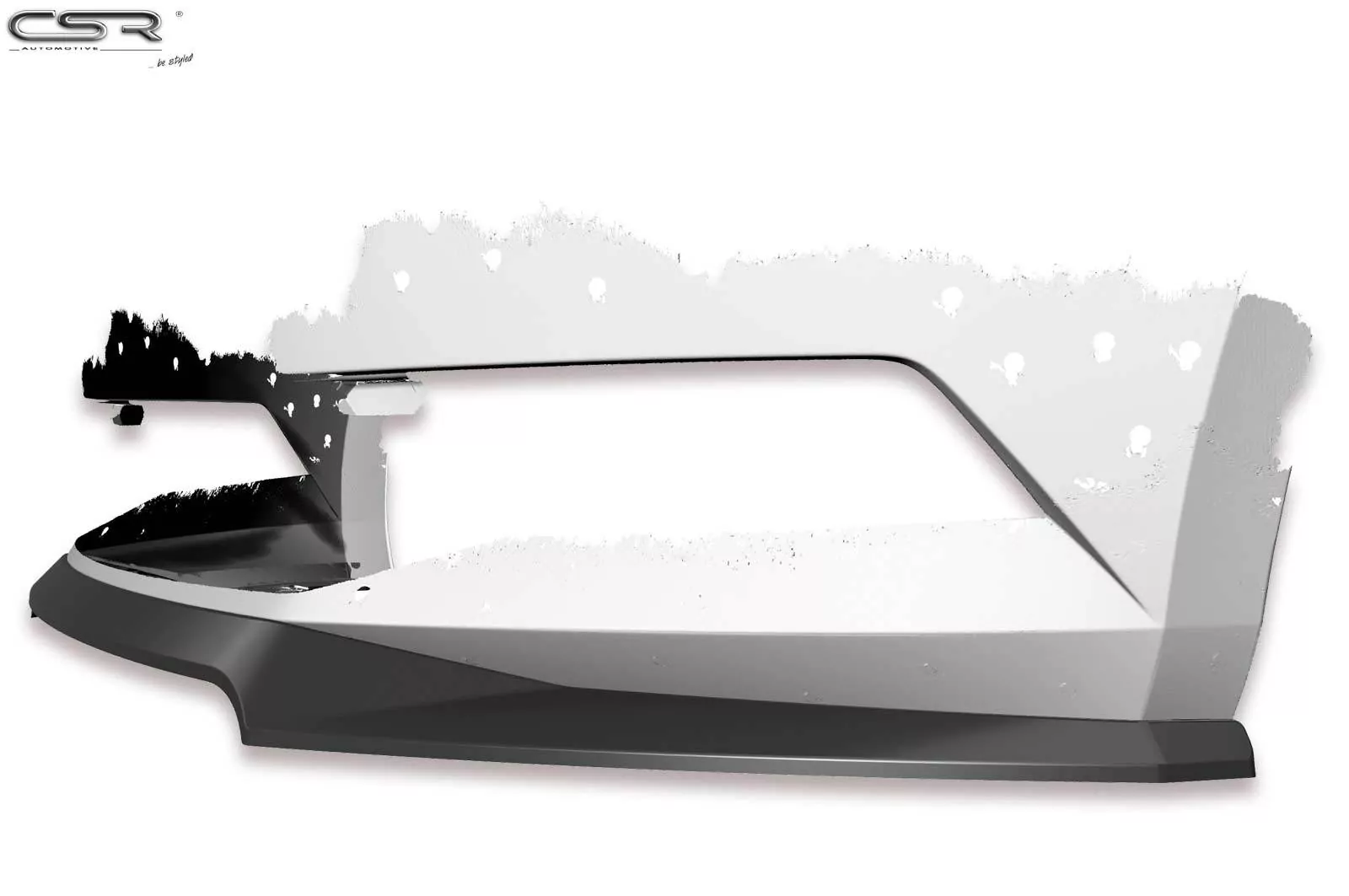 Cup-Spoilerlippe mit ABE für Skoda Superb III (Typ 3V) CSL401-M Carbon Look (matt)