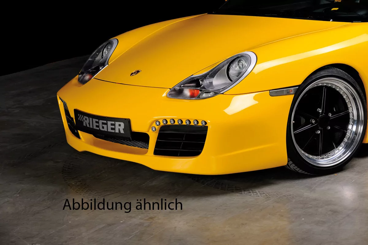 Rieger Spoilerstoßstange für Porsche Boxster (986) -  09.96-10.04 carbon optik