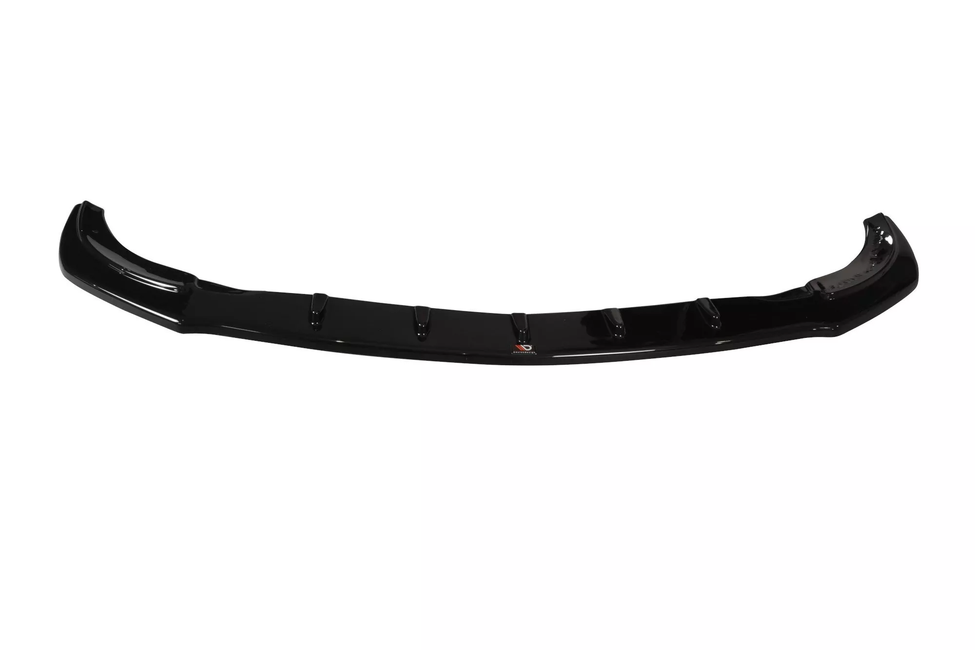 Front Ansatz Passend Für V.1 Passend Für Mercedes CLA C117 AMG-LINE FL Schwarz Hochglanz Schwarz Hochglanz