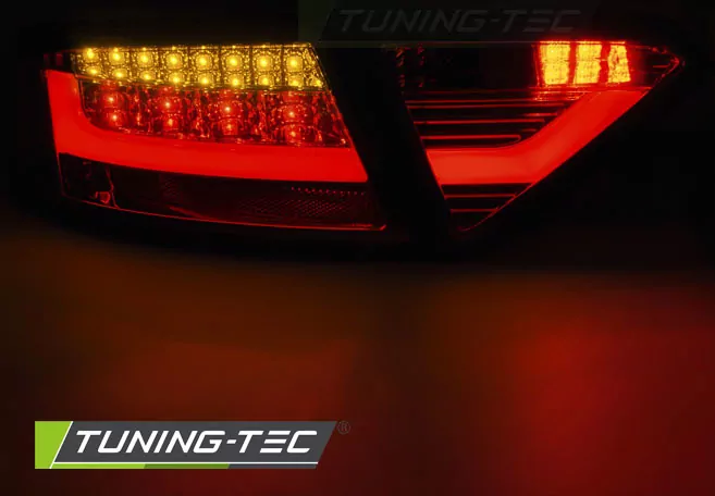 Led Bar Tail Lights Smoke Fits Audi A5 07-06.11