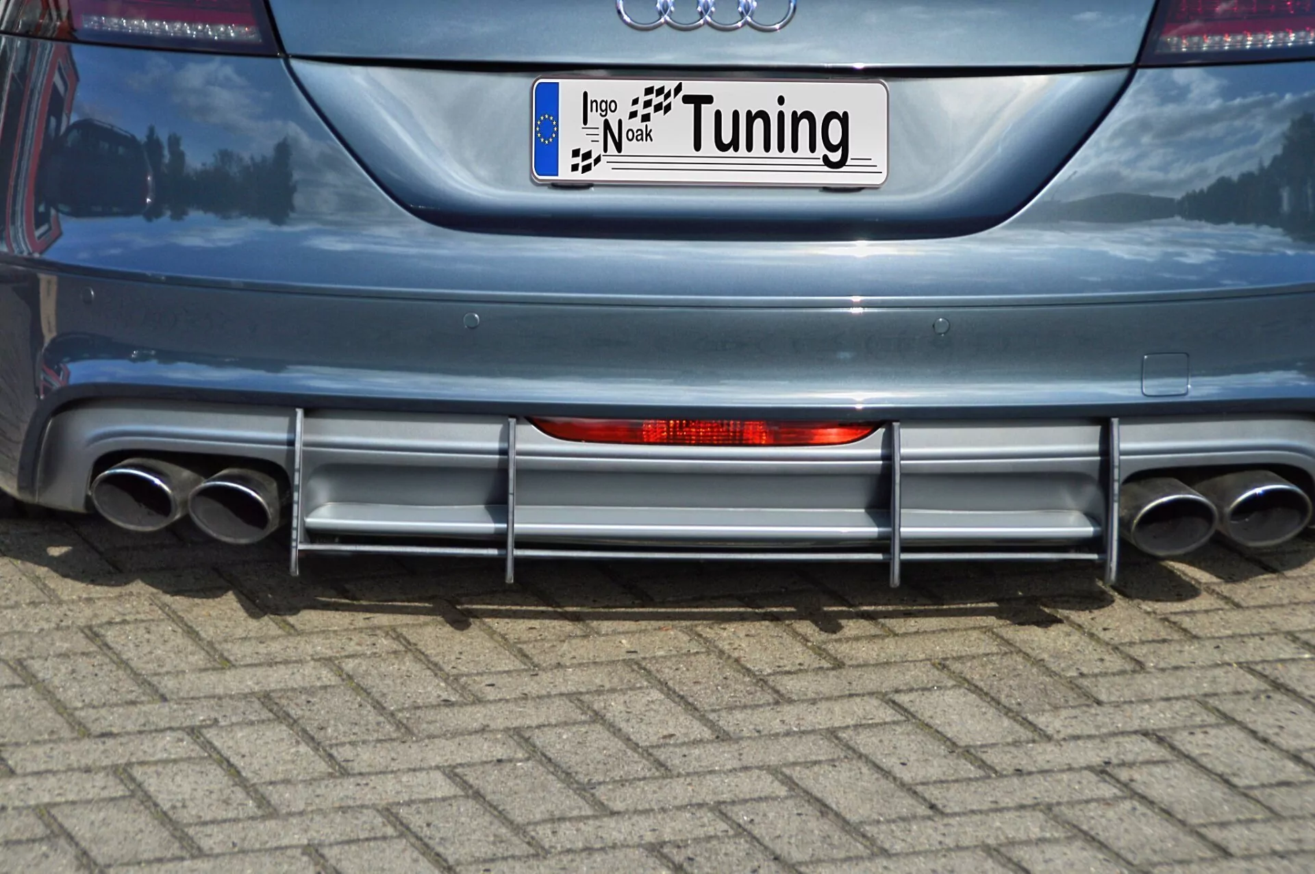 Racing Heckansatz für Audi TTS 8J Coupe ab Bj. 2009-