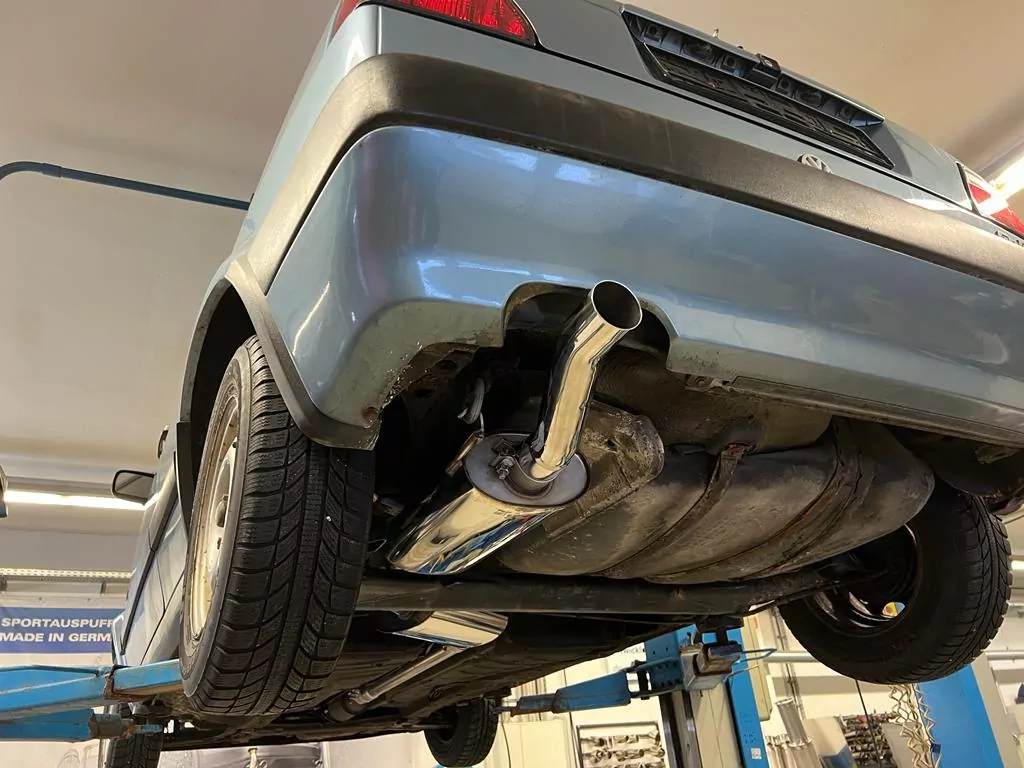 VW Golf II Typ 19E  Endschalldämpfer - 1x63 Typ 23