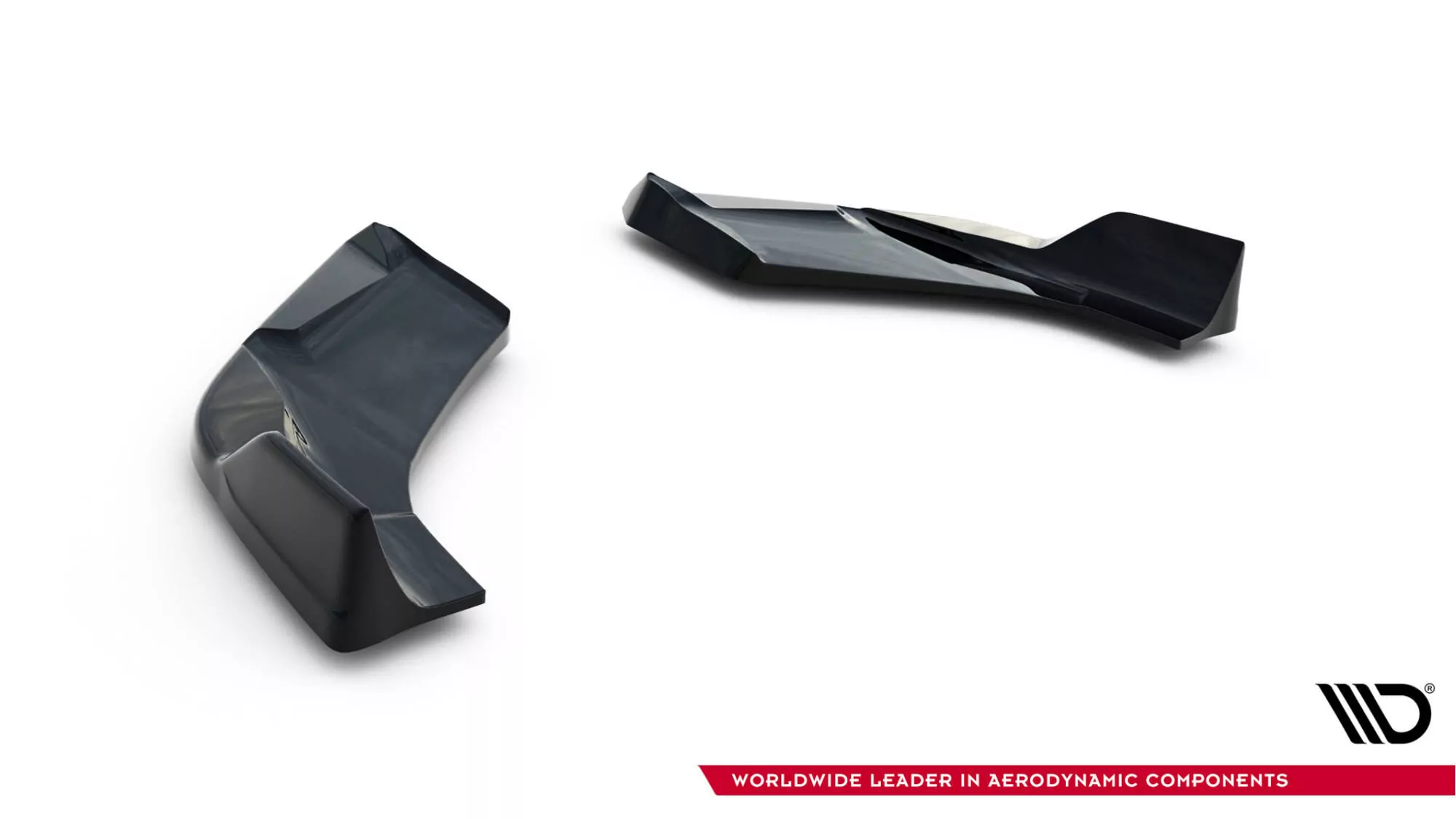 Heck Ansatz Flaps Diffusor V.6 Für Hyundai I30 N Hatchback Mk3 Facelift Schwarz Hochglanz