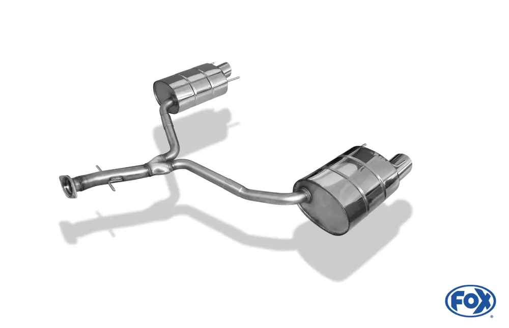 Lexus IS 250  Endschalldämpfer rechts/links einflutig - 1x100 Typ 16 rechts/links