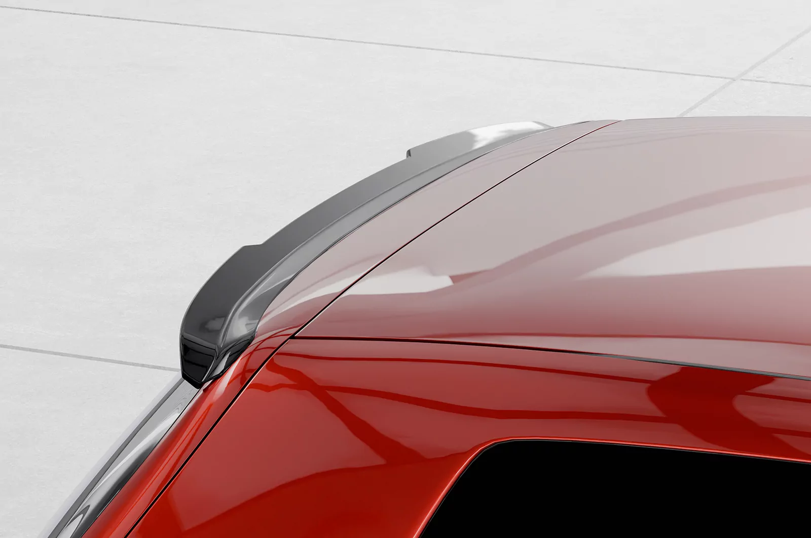 Heckflügel mit ABE für VW Golf 4 (Typ 1J) HF692 Strukturiert (schwarz matt)