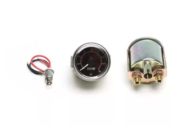 TA Technix / Viair Doppeldruckanzeige, schwarz