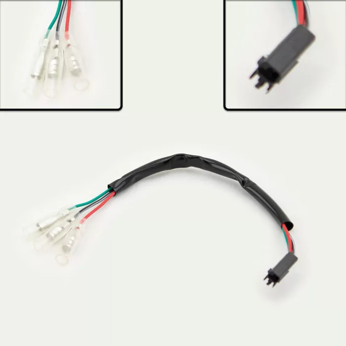 Adapterkabel Rücklicht | Honda | 3 Kabel Mit Japan-rundstecker Weiblich Ø 3,5mm*