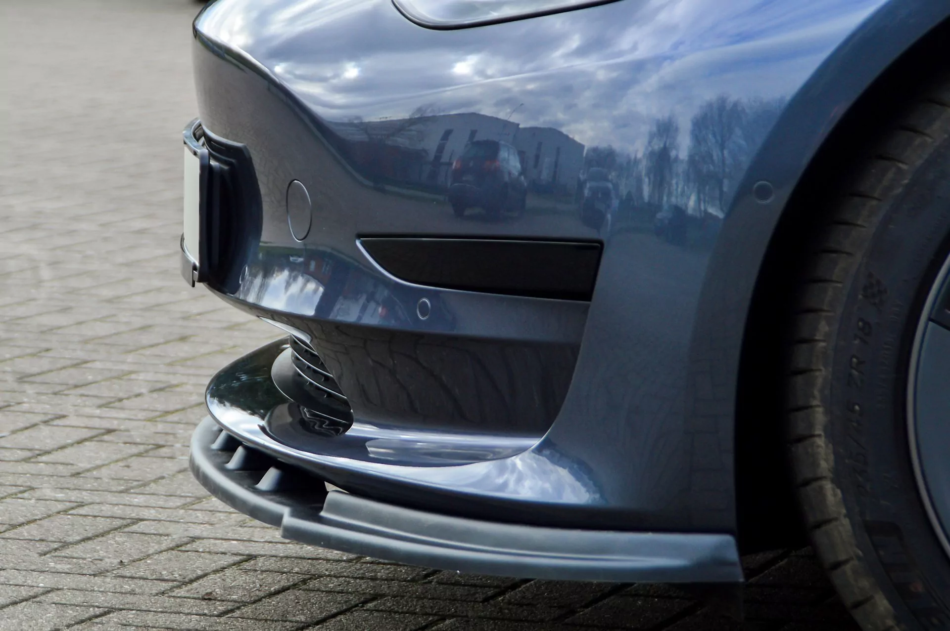 CUP Frontspoilerlippe für Tesla Model 3 ab Bj. 2017-