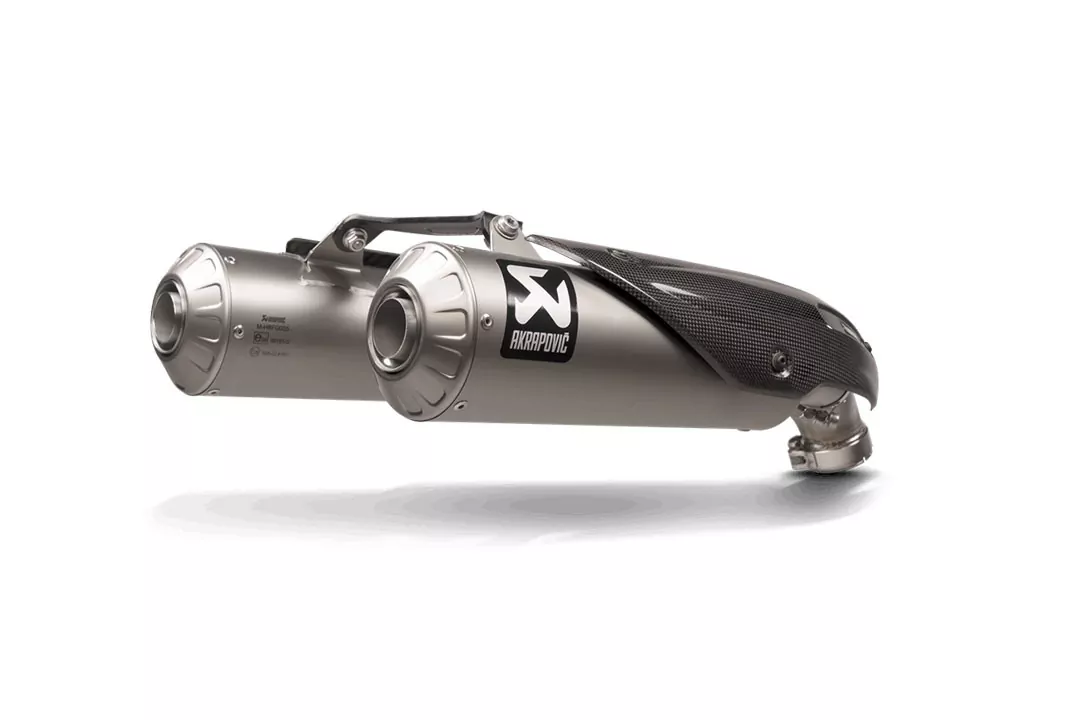 Akrapovic Slip-On Line (Titanium) für Ducati Scrambler 1100 ab Modelljahr 2021-