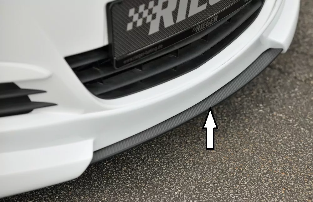 Rieger Spoilerschwert für Opel Corsa D | 5-tür. 07.06-12.10 (bis Facelift) für Spoilerlippe 58940 / 58951