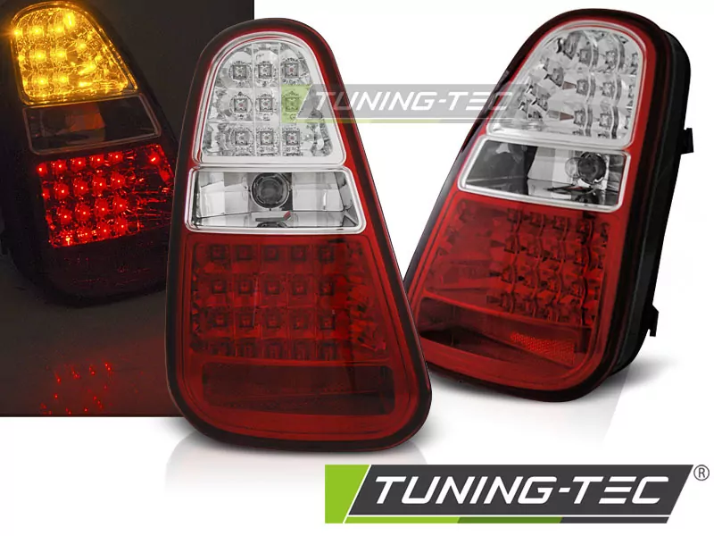 Mini Cooper R50 /r52 /r53 04-06 Red White Led