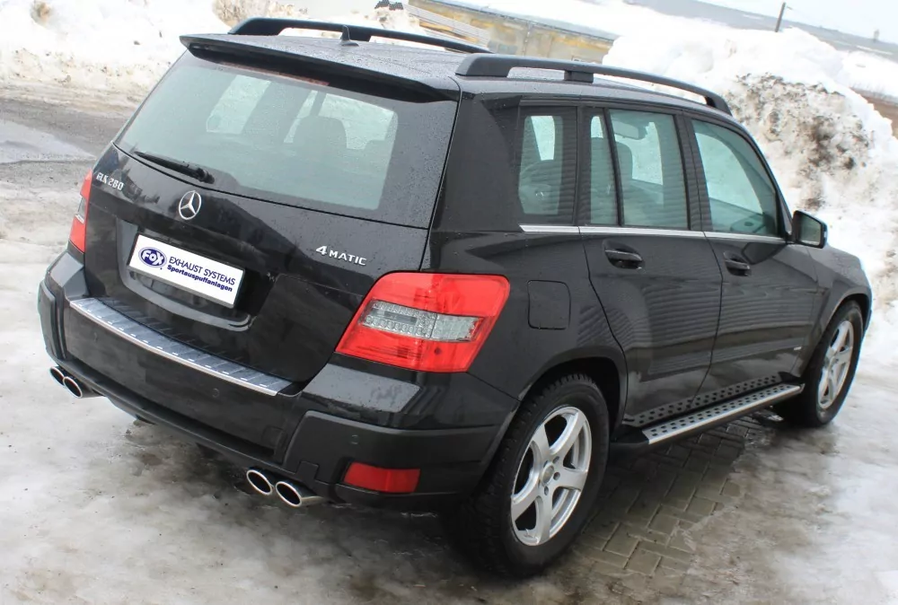 Mercedes GLK X204  Endschalldämpfer rechts/links - 2x106x71 Typ 32 rechts/links