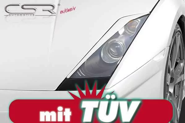 Scheinwerferblenden für Lamborghini Gallardo LP500 SB117