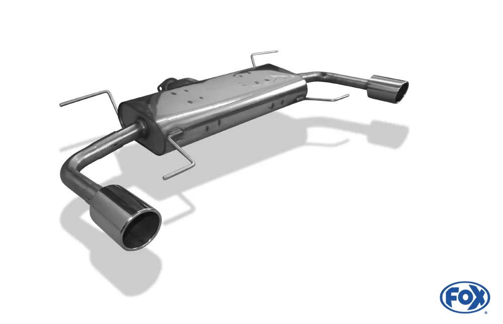 Mazda 6 - GJ Limousine  Endschalldämpfer quer Ausgang rechts/links - 1x100 Typ 16 rechts/links