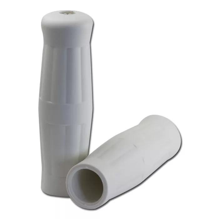 Griffgummi "Bobber" | 7/8"-22mm | weiss Länge: 130 mm | Ø 38 mm | geschlossen