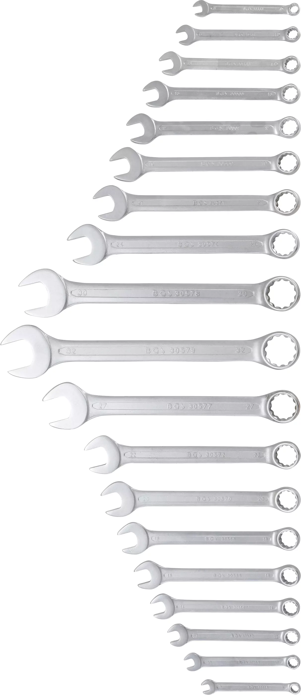 Maul-Ringschlüssel-Satz | SW 8 - 32 mm | 19-tlg.