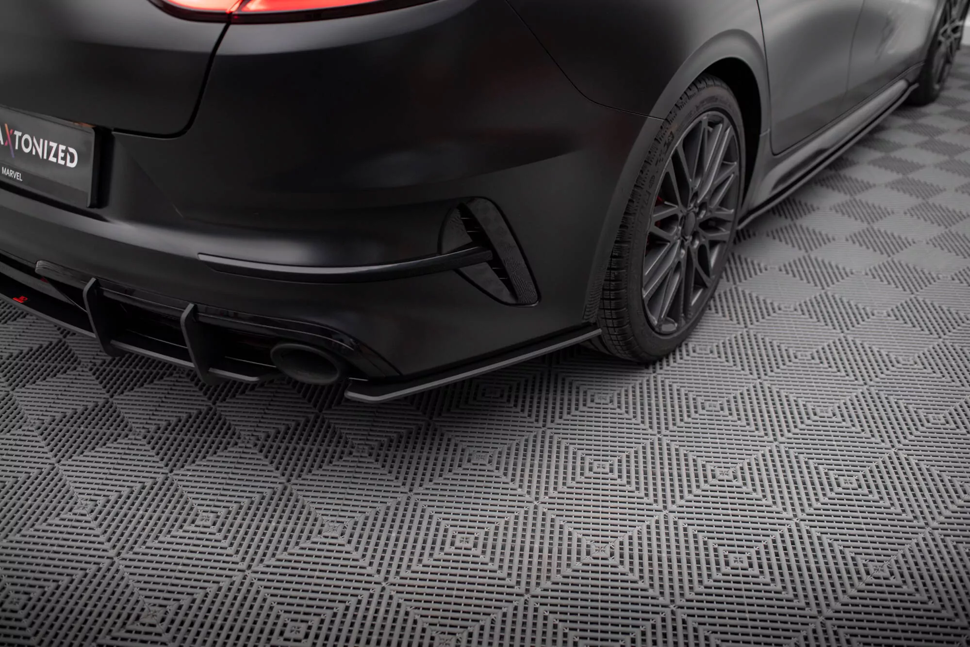 Street Pro Heck Ansatz Flaps Diffusor Für Kia Proceed GT Mk1 Facelift