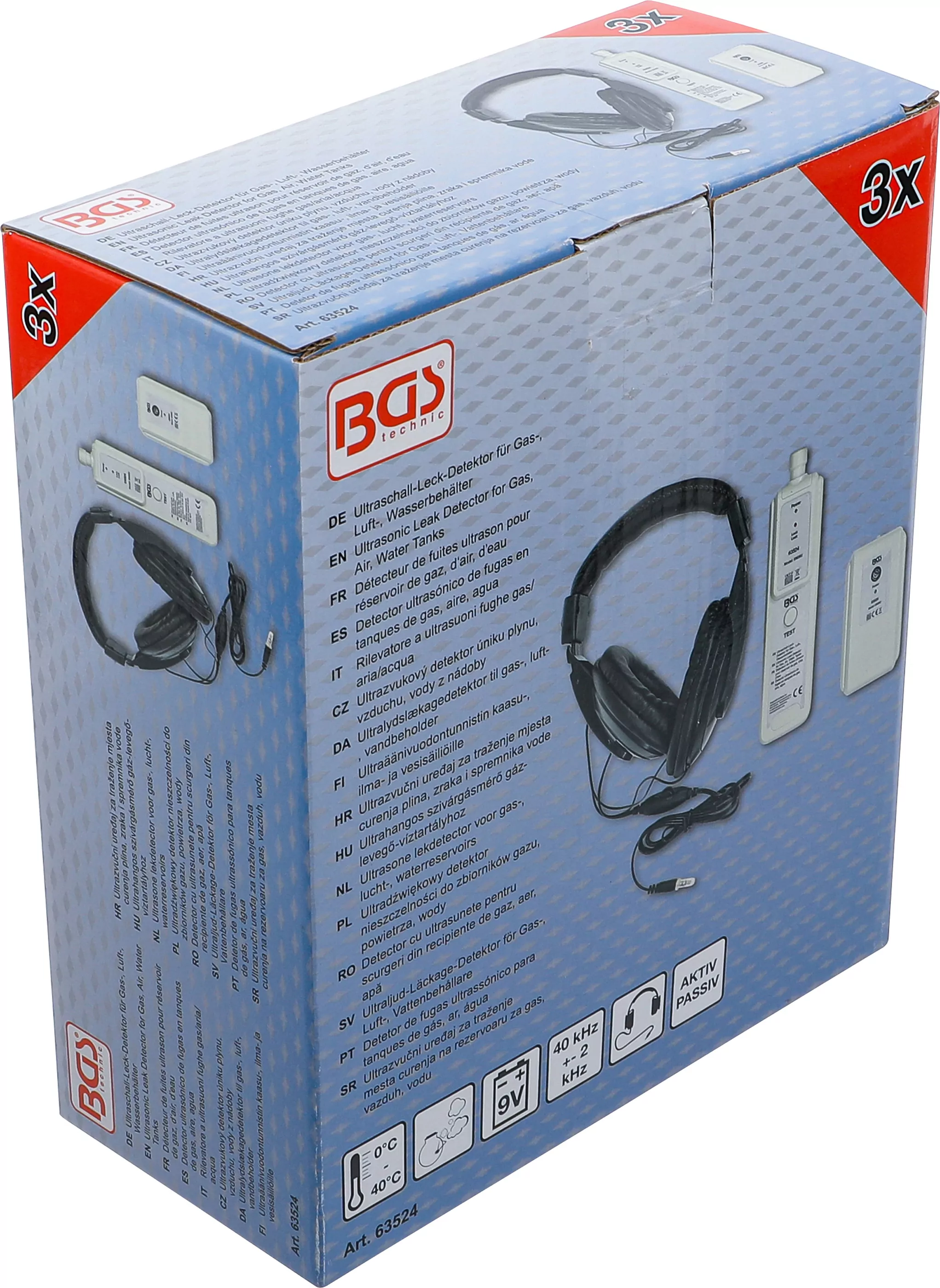 Ultraschall-Leck-Detektor für Gas-, Luft-, Wasserbehälter