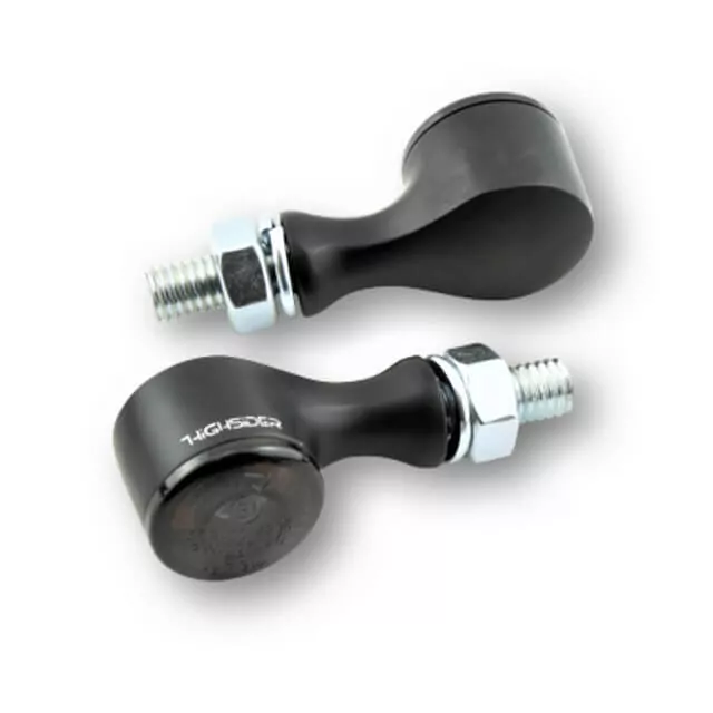 HIGHSIDER pro Apollo Classic LED Rück-, Bremslicht, Blinker Schwarz/Getönt 3in1, E-Geprüft (Paar)