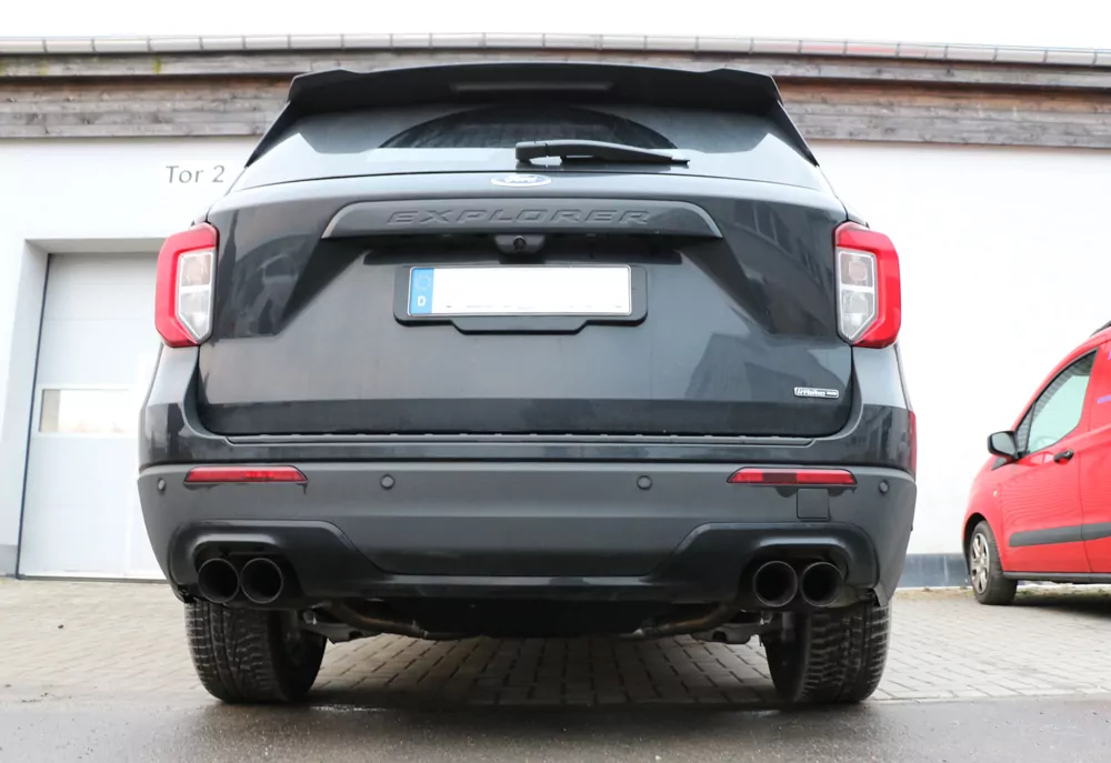 Ford Explorer Typ WUJ  Endschalldämpfer rechts/links - 2x90 Typ 25 rechts/links schwarz emalliert