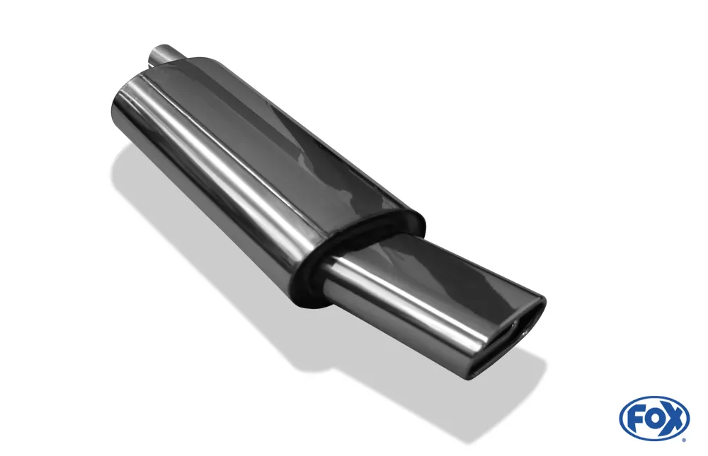 Opel Astra F-CC  Endschalldämpfer 1-Punkt-Aufhängung - 135x80 Typ 53