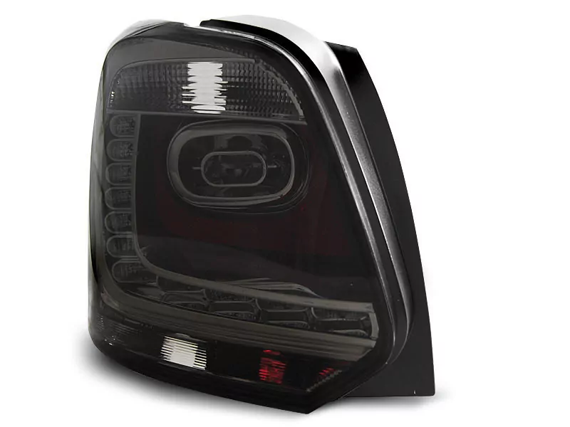 Led Tail Lights Smoke Fits Vw Polo 09-14