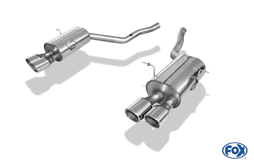 BMW E31 850i  Endschalldämpfer rechts/links - 2x93x79 Typ 70 rechts/links