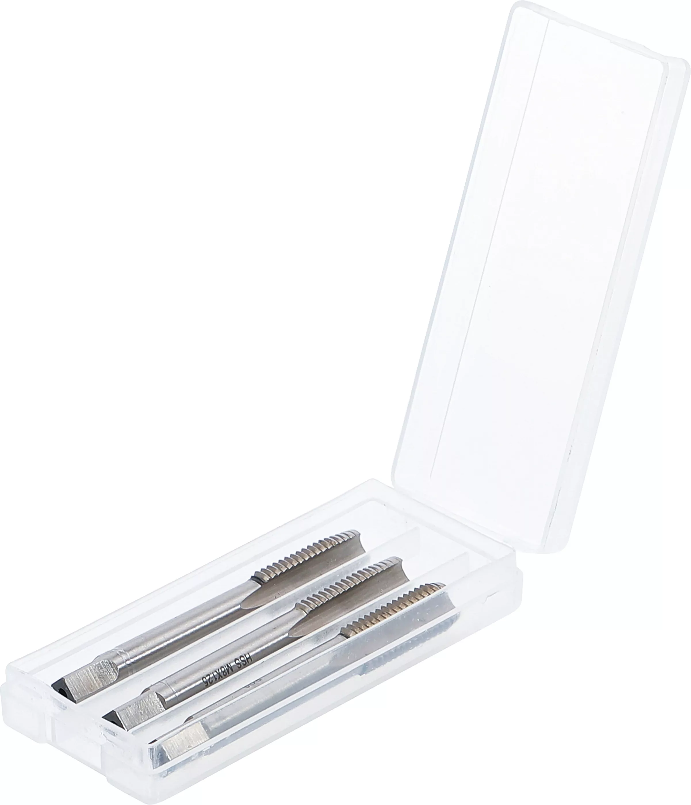 Gewindebohrer-Satz | Vor-, Mittel- und Fertigschneider | HSS-G | M8 x 1,25 mm | 3-tlg.