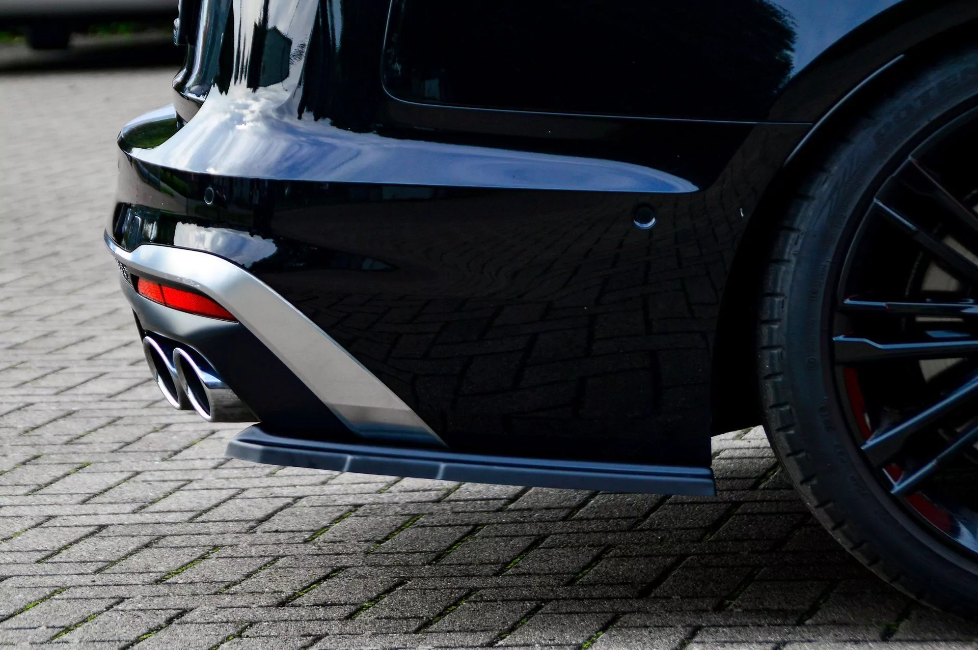 Heckansatz Seitenteile für Audi S4 B9 Bj. 2019-