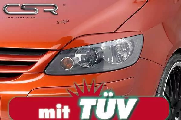 Scheinwerferblenden für VW Golf Plus / Crossgolf SB044