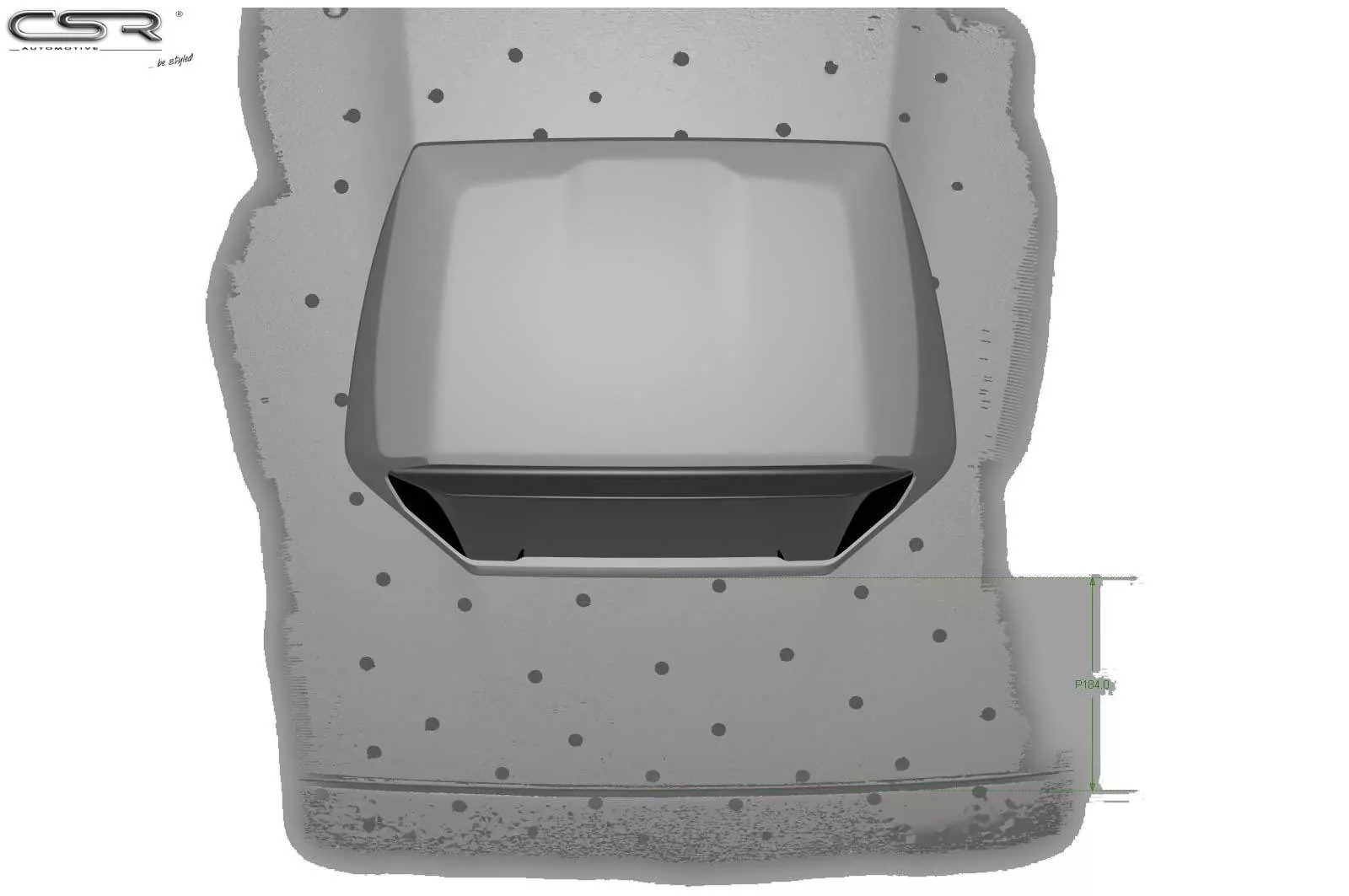 Lufthutze Lufteinlass Motorhaube für Ford Focus DYB RS LF006