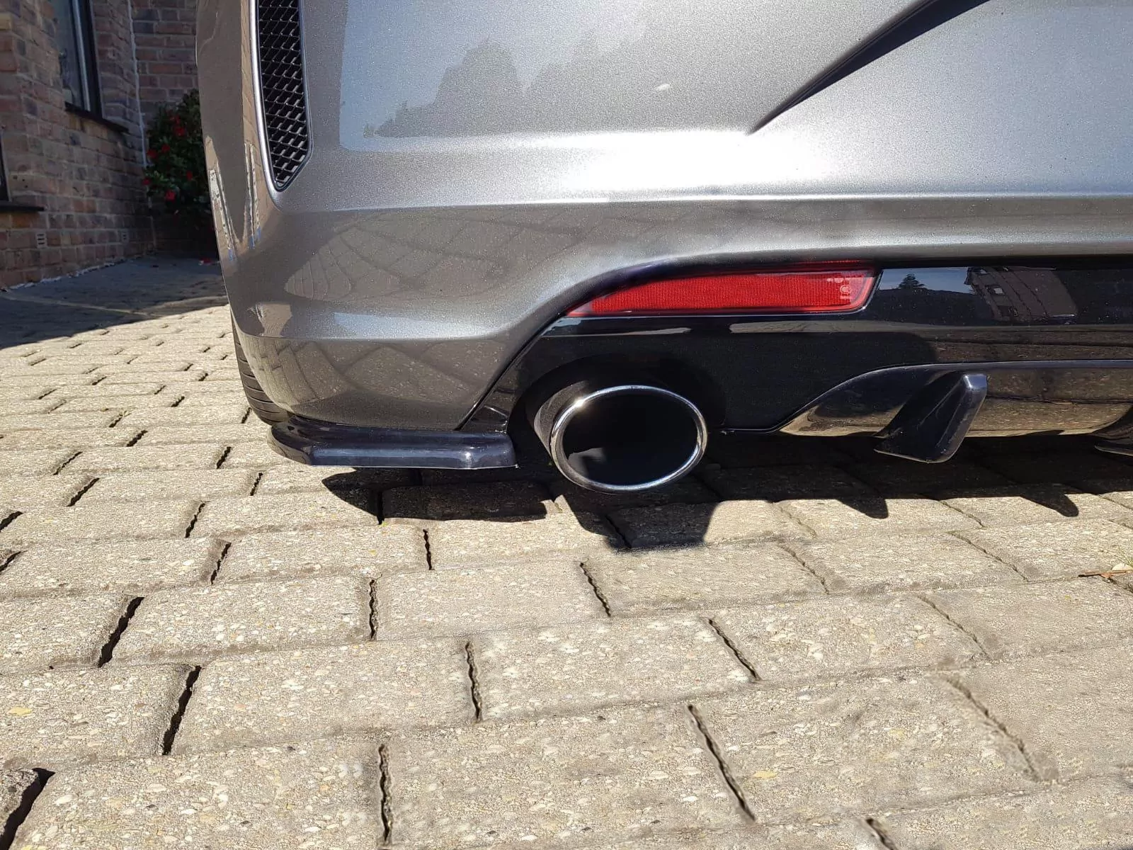 Heck Ansatz Flaps Diffusor Passend Für Diffusor Passend Für VW SCIROCCO MK.3 R FL Schwarz Hochglanz Schwarz Hochglanz