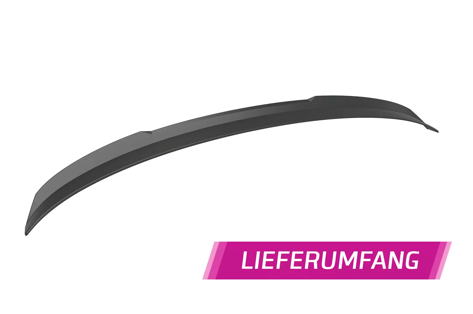 Heckflügel mit ABE für Skoda Superb III (Typ 3V) Combi HF748-M Carbon Look (matt)