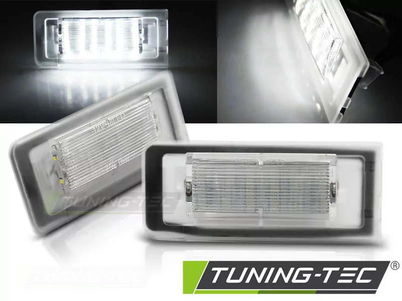 License Led Lights Fits Audi Tt 8n 99-06